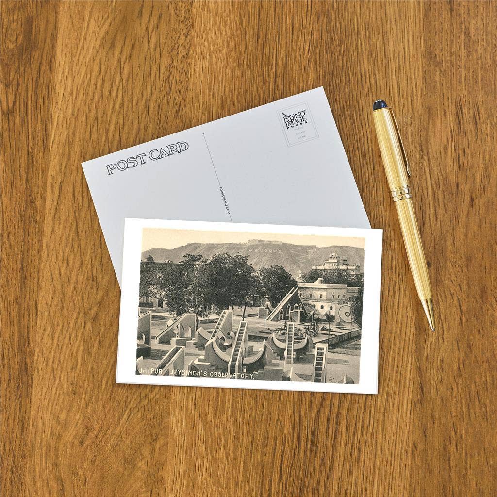 Found Image Press – Postal por atacado – Postal SE-41 Observatório de Jeysingh, Jaipur, Índia1