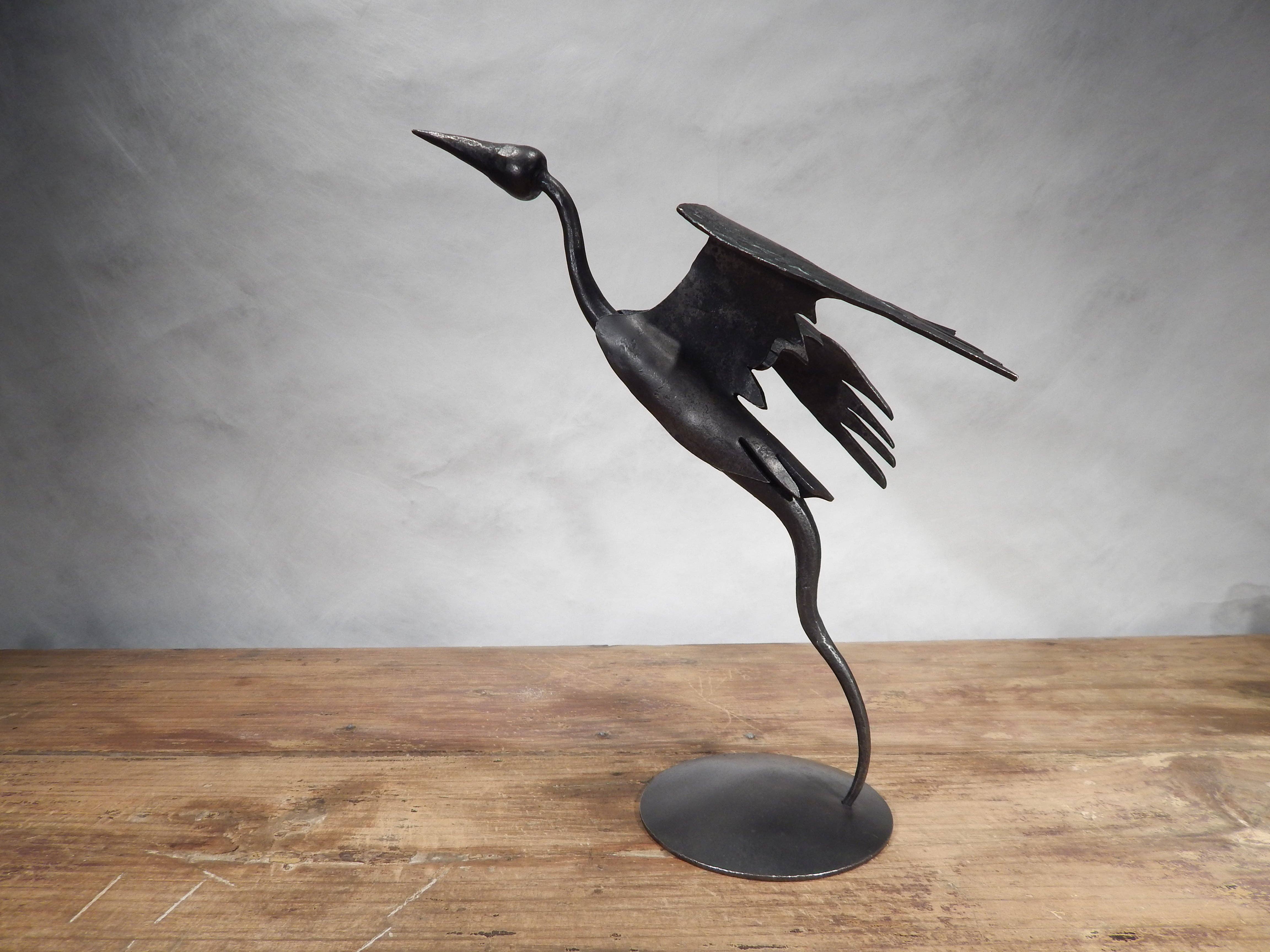 Blackthorne Forge - Wholesale Sculpture - Winged Heron