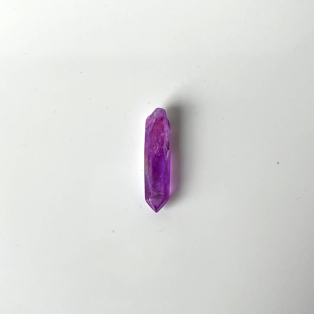 VIE – wholesale Spiritual stone/crystal – Electroplated Quartz Points, 2-3cm, Single18
