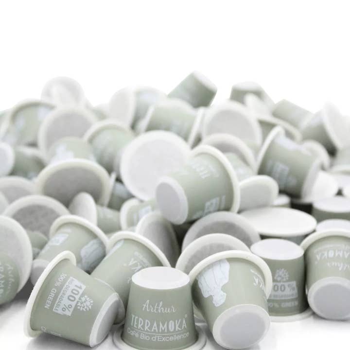 Arthur økologiske kaffekapsler 60 stk. kompatible med Nespresso for engroshandel hos TERRAMOKA