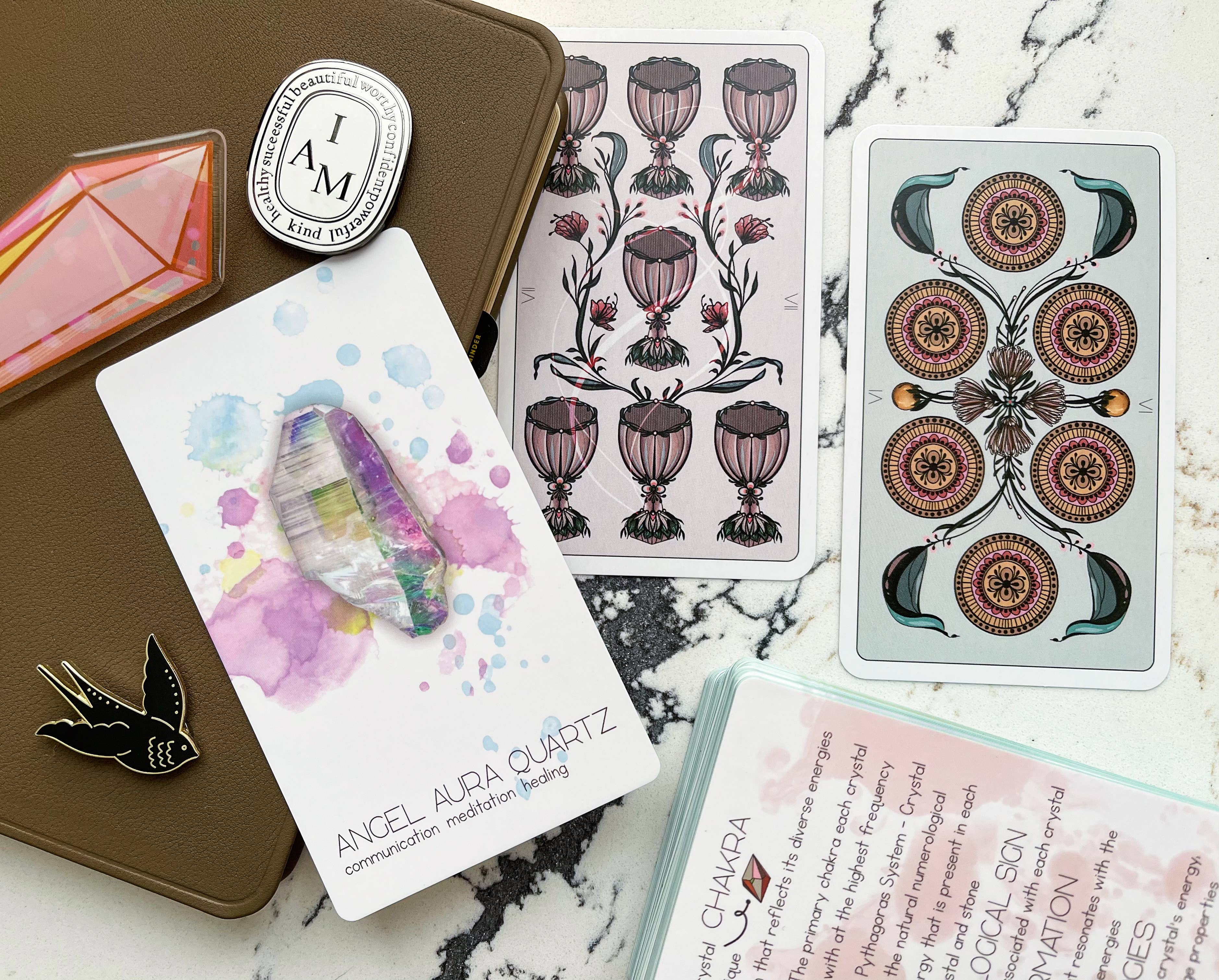 BOUCHETTE & CO. LLC - Wholesale Tarot Cards - RADIANT CRYSTAL CARDS 2ND EDITION4