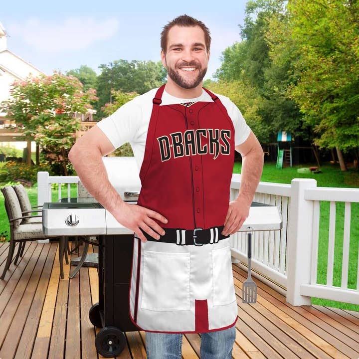Arizona Diamondbacks Jersey Apron for wholesale by Party Animal, Inc.