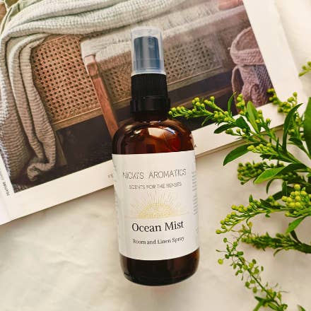Nicki's Aromatics - Wholesale Room & linen spray - Aromatherapy Room & Linen Spray | Jasmine | Ocean Mist0