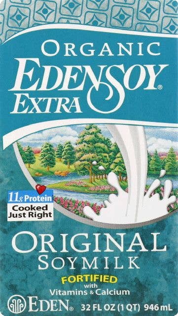 Hudson Meat Company - Wholesale Non-Dairy Milk - MILK SOY EXTRA ORIGINAL OG    -    EDEN FOODS0