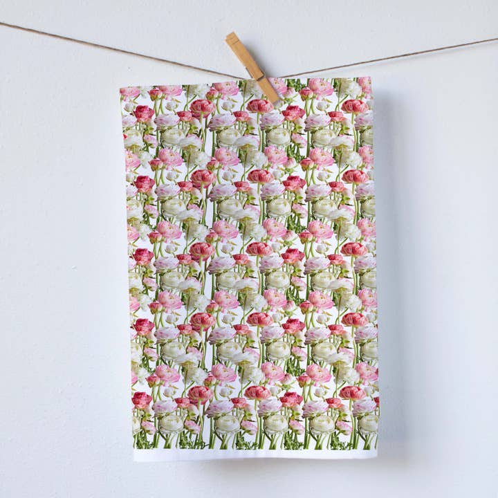 Spring Kitchen Towel for wholesale by Red Bird’s House