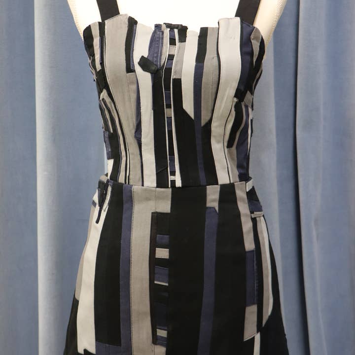 Abstract Art-fabric Twill Sundress for wholesale by The New Zion