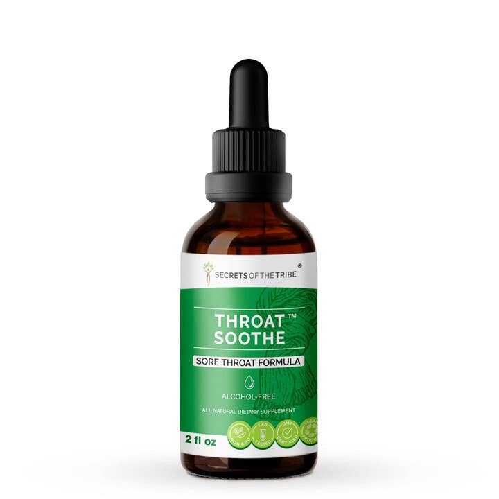 Secrets Of The Tribe - Wholesale Oral Supplement/Vitamin - Throat Soothe. Sore Throat Formula