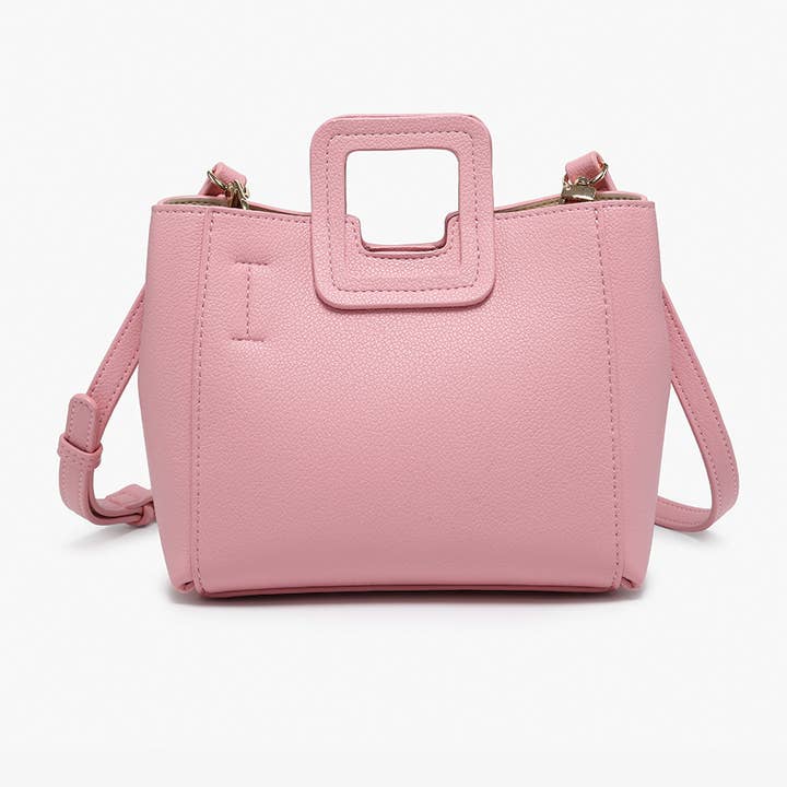 Jen & Co. - Wholesale Satchel - Women's - M2719 Janie Mini Satchel/Crossbody w/ Square Handle3