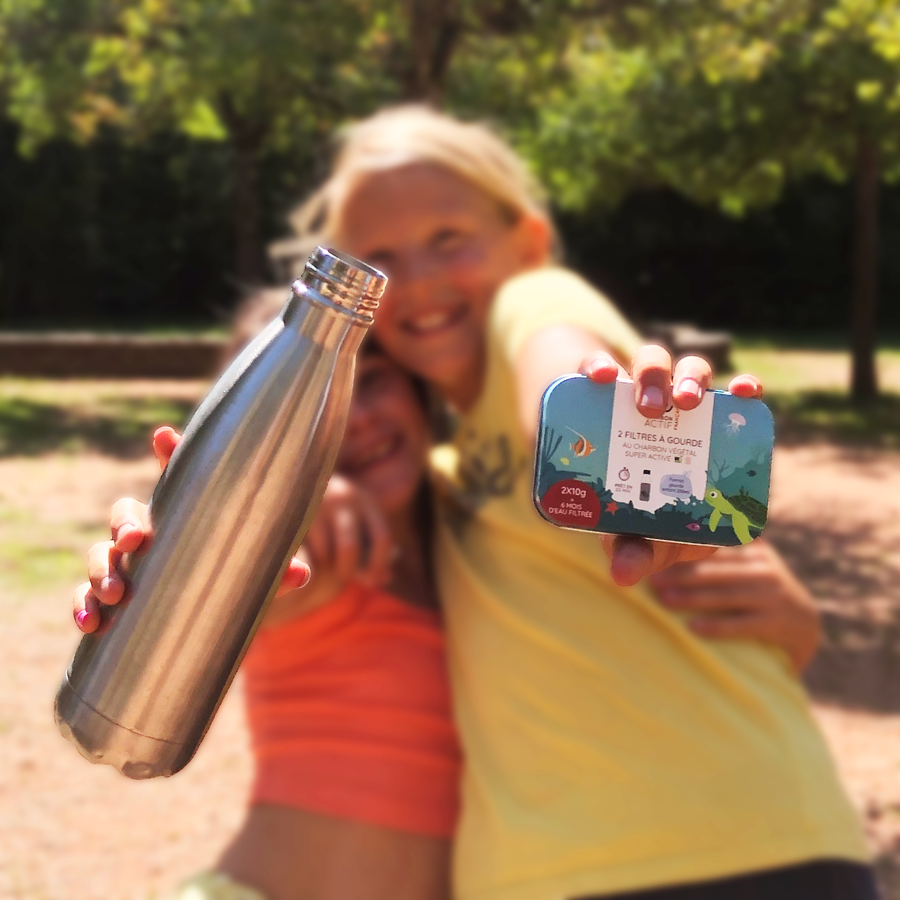 Le Charbon Actif Français - Wholesale Water Filter - Set of 2 water filters for nomad bottles for children2