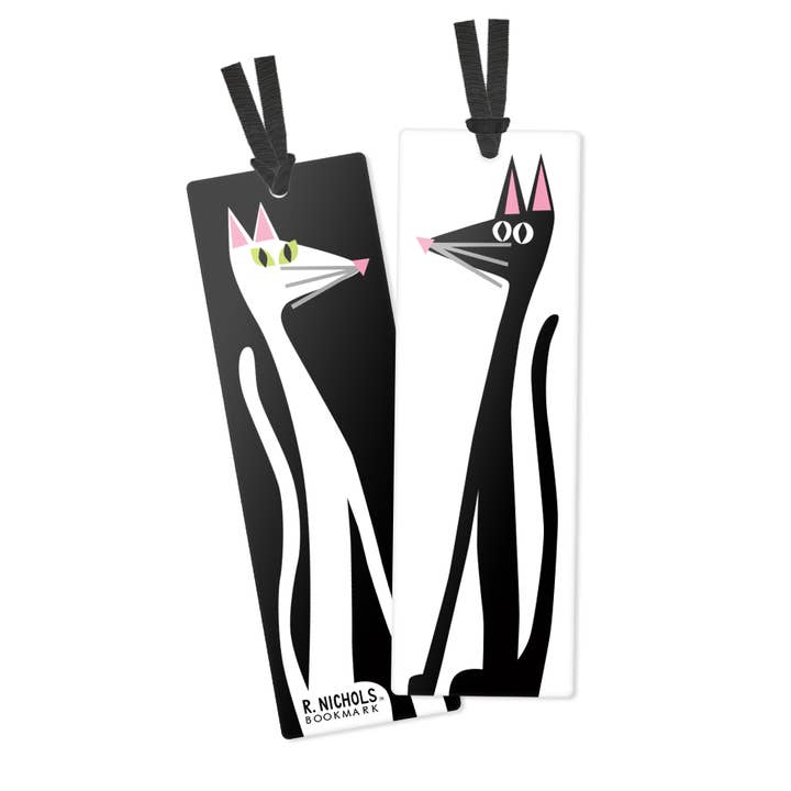Cat Study Bookmark for wholesale by R. Nichols Stationery & Gifts