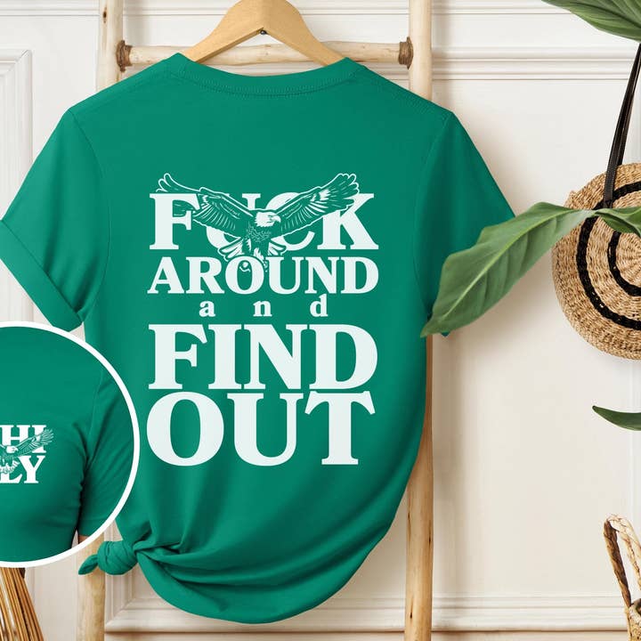 Philly Eagles Football Retro Shirt - Bird Gang Game Day for wholesale by TheKingShirt