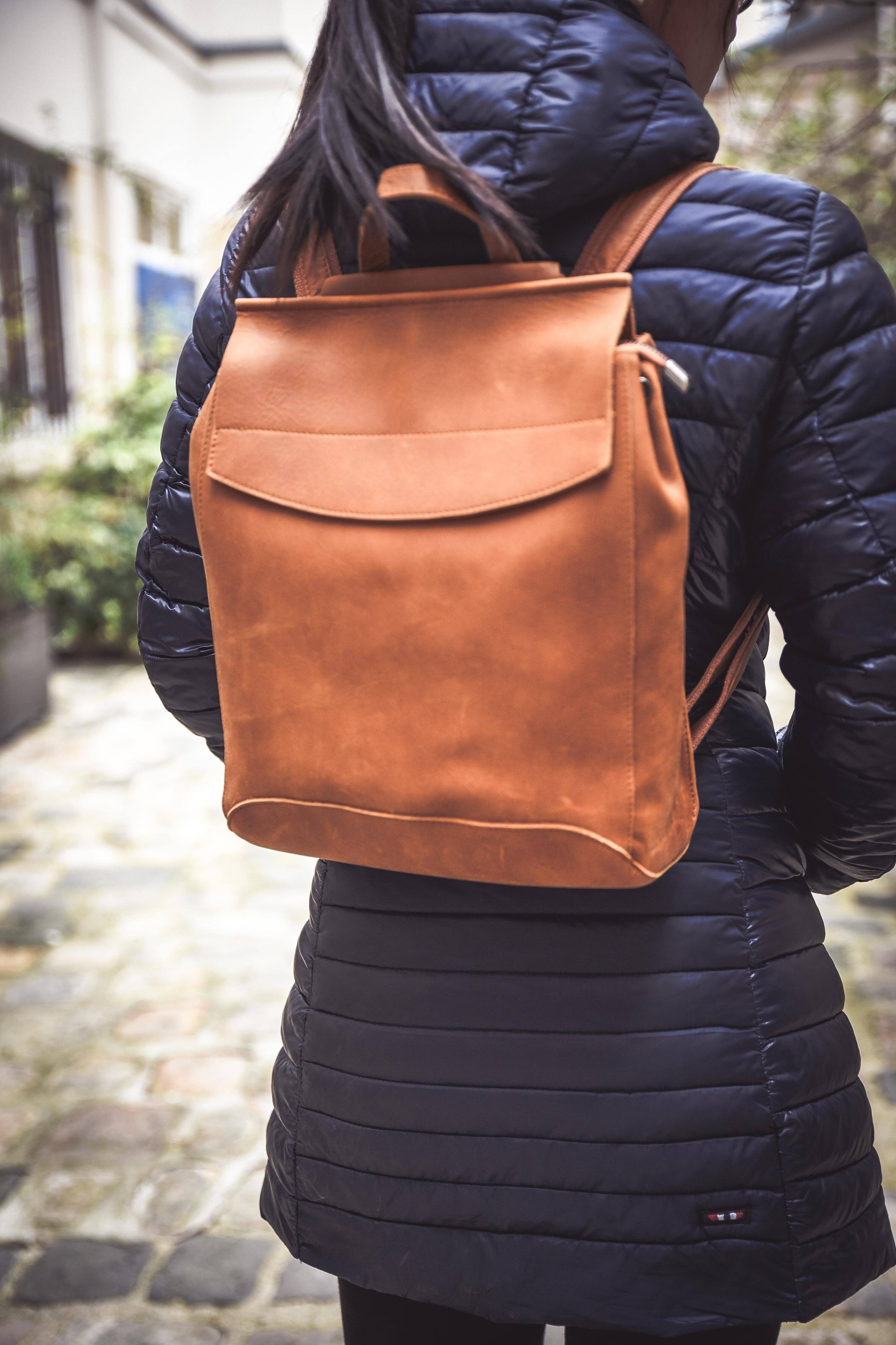 ZEDE PARIS – wholesale Ryggsäck - Dam – ALESIA ryggsäck i kohud9