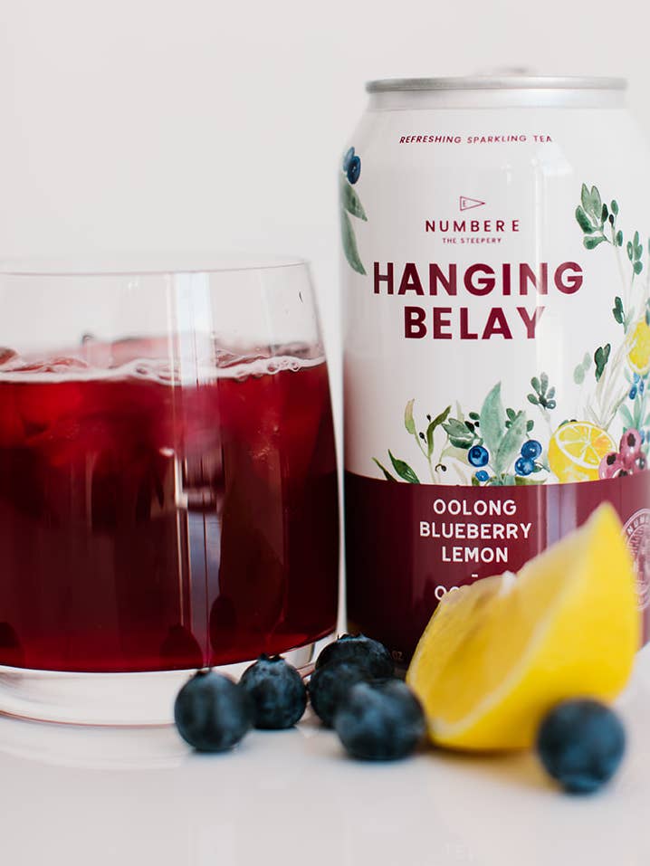 OOLONG WITH BLUEBERRY AND LEMON SPARKLING TEA for wholesale by Number E Tea