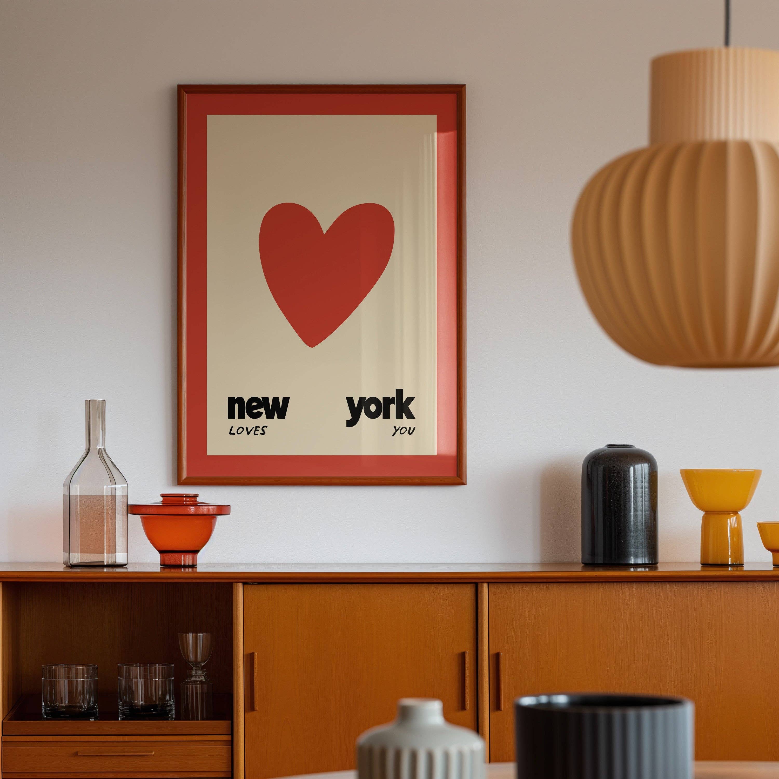 Lune Club - Vente Affiche d'art - Impression "New York vous aime"5