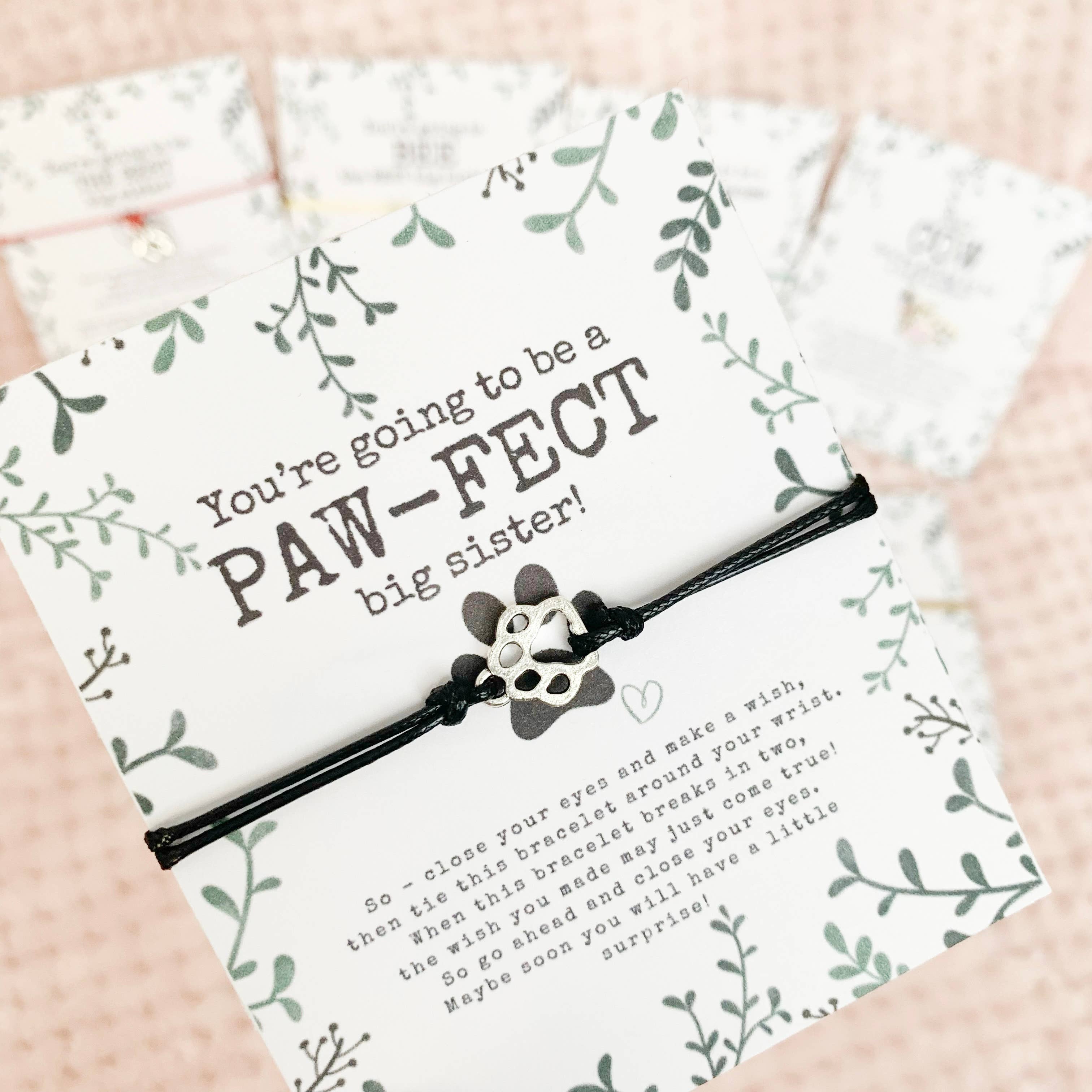 Royal Serenities – wholesale Berlockarmband – Cat Wish Armband, Ny storasyster/bror syskongåva2