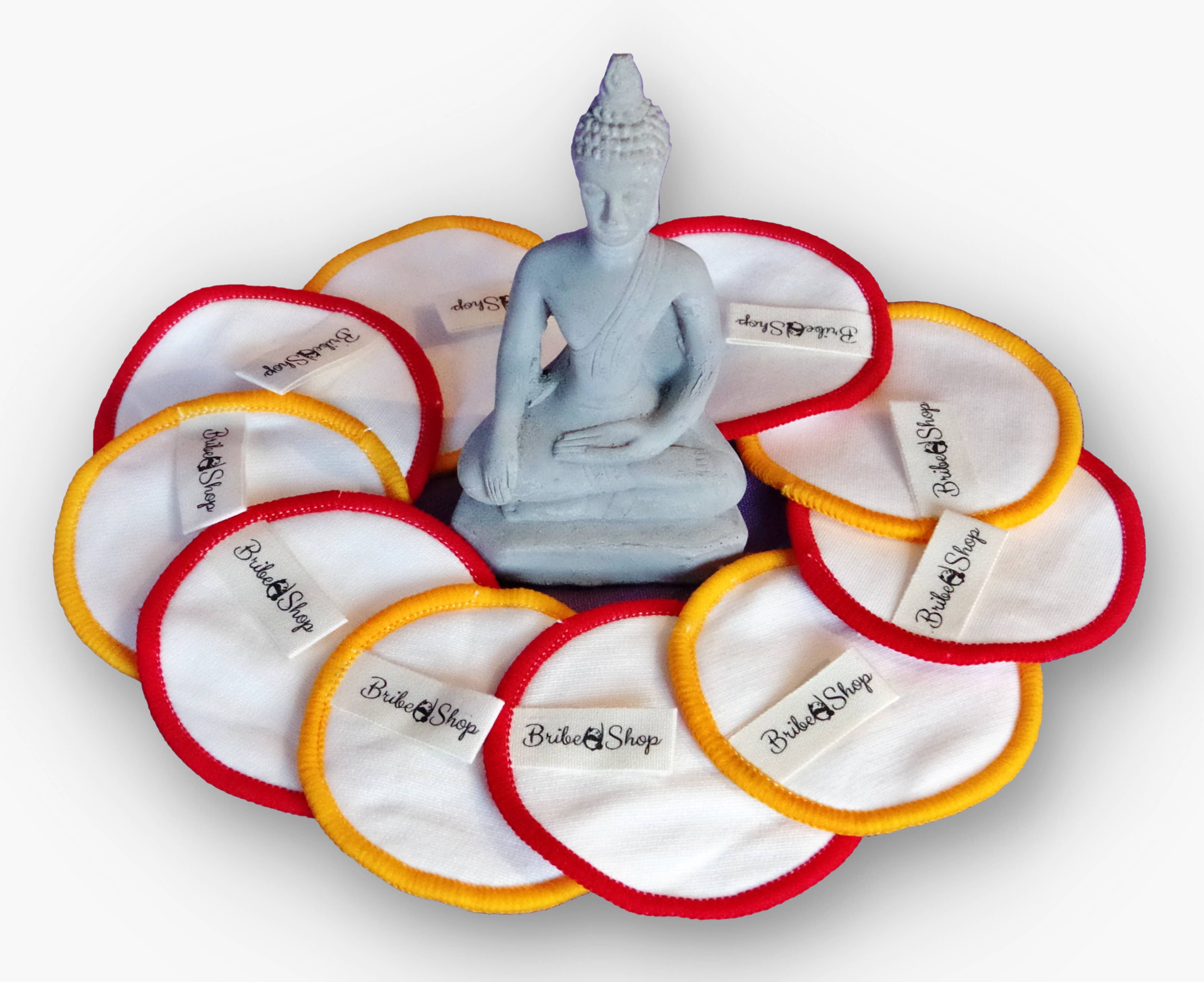 BribeUShop - Wholesale Cotton Pad - Washable makeup remover pads1