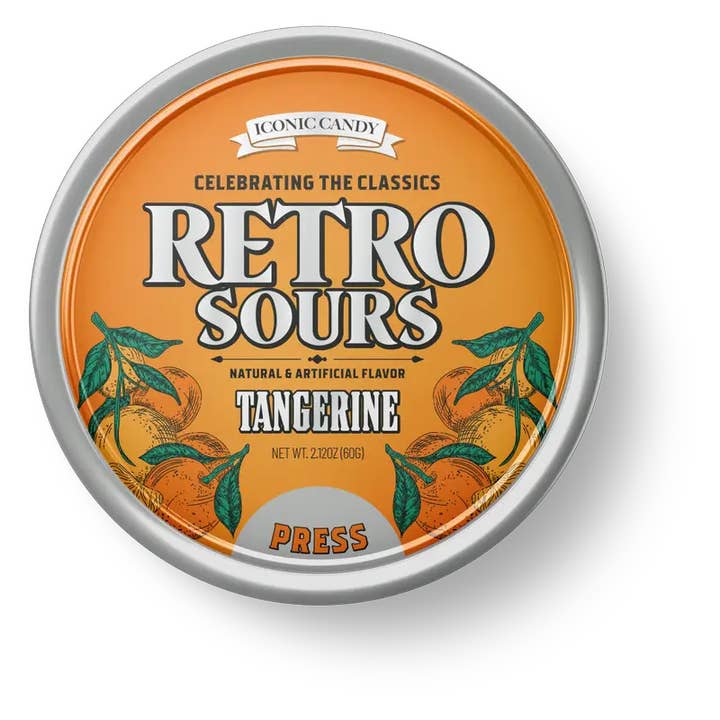 Candycopia - Wholesale Hard Candy - Retro Sours - Tangerine0