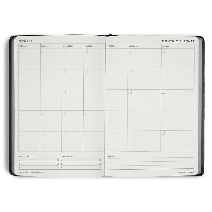MiGoals - Wholesale Journal/Diary - Time Block 90 Day Progress Journal