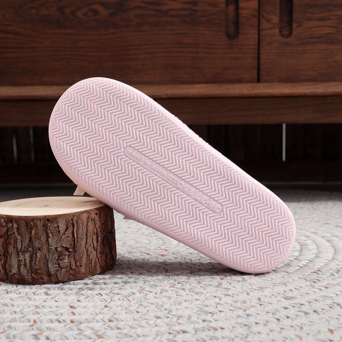 DOUBLJU - Wholesale Slippers - Women's - CUTE WARM HOME BOW COTTON SLIPPERS_CWSHS11538