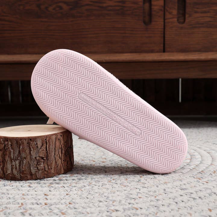 DOUBLJU - Wholesale Slippers - Women's - CUTE WARM HOME BOW COTTON SLIPPERS_CWSHS11538