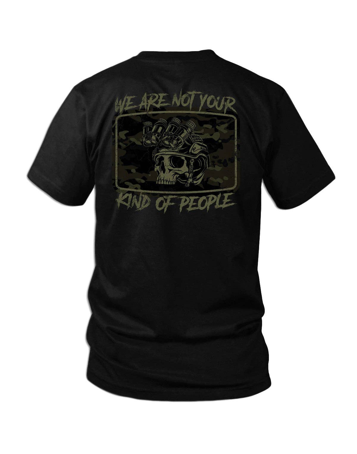 SAVAGE TACTICIANS - Wholesale Screen Printed T-Shirt - Men's - NYKOP0