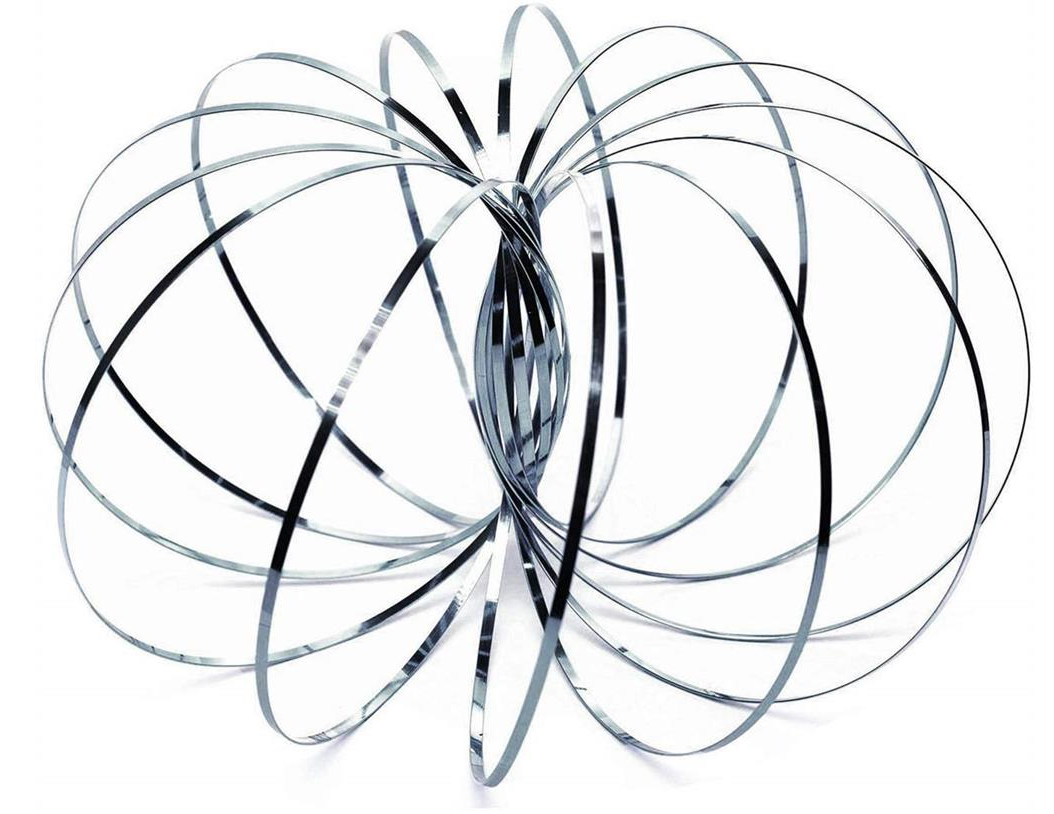 VOS - Wholesale Classic Toy - Kids - Savage Magic Flow Ring Kinetic Spring Toy Game - 48 Pack0