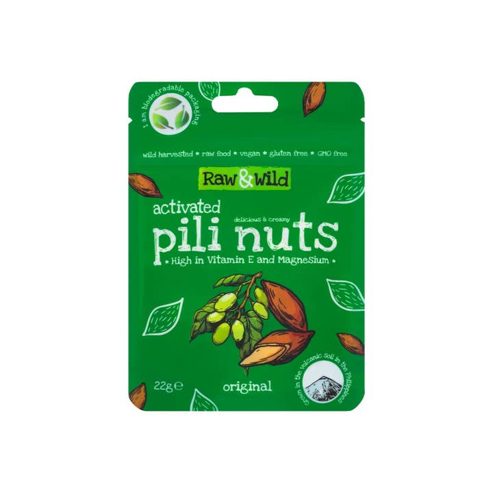 RAW & WILD - Wholesale Nuts - 22g Activated Original Pili Nuts