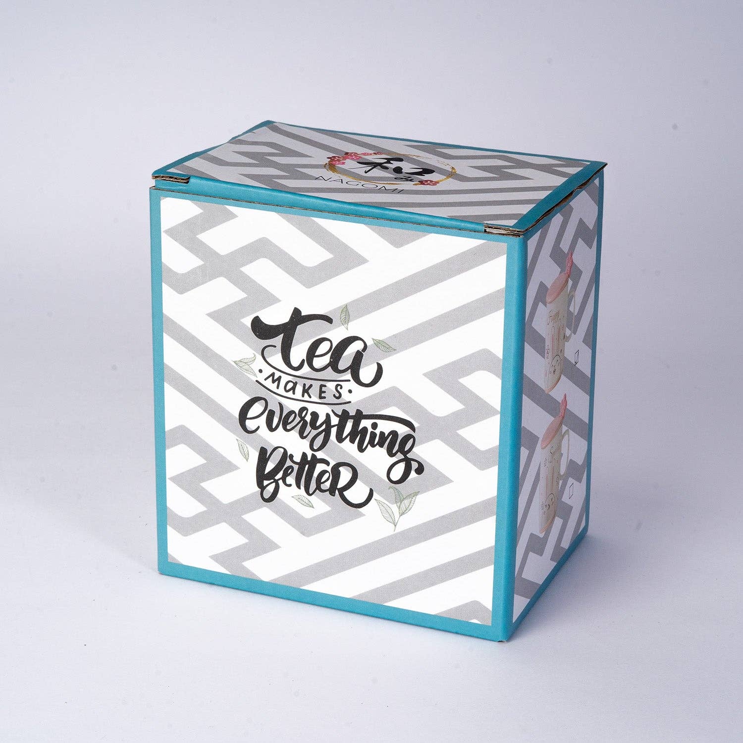 Urban Tokyo - Wholesale Coffee Mug - Happy Rabbit 12oz Mug With Lid and Spoon (10/30)5