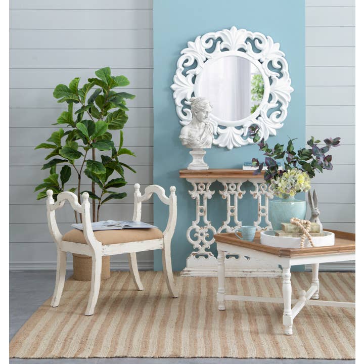 A&B Home Group Inc. - Wholesale Artificial plant - 24x24x59"H Faux Fiddle Leaf Fig in Black Pot8