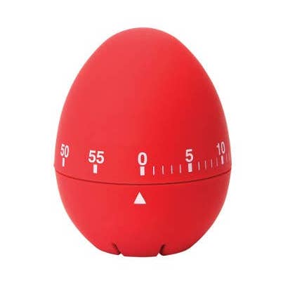 Timer Soft Touch Red for wholesale by Dexam UK