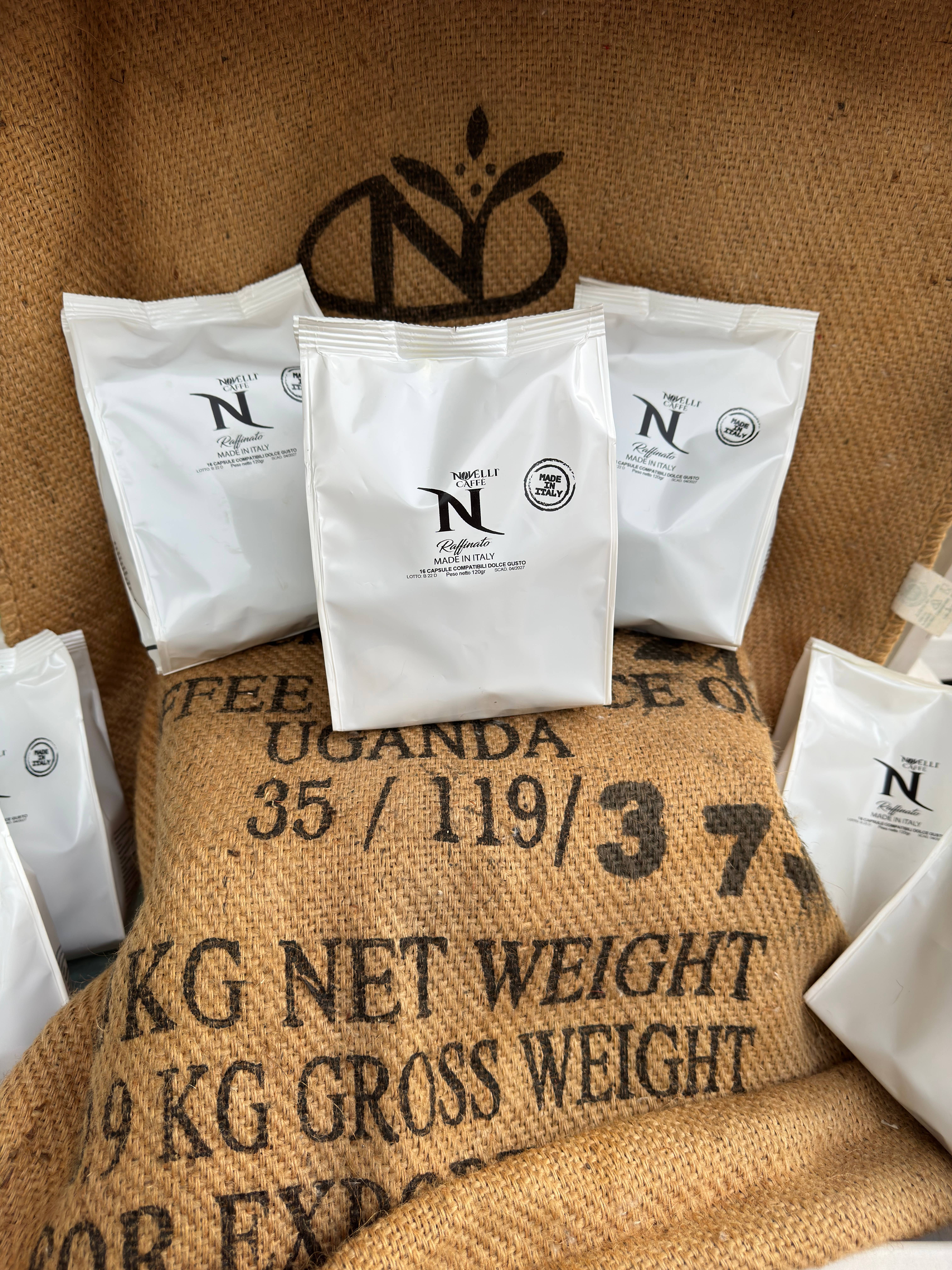 Novelli caffè – Großhandel Instantkaffee/-espresso – Novelli Caffè 16 Kaffeekapseln Dolce Gusto Raffinato6