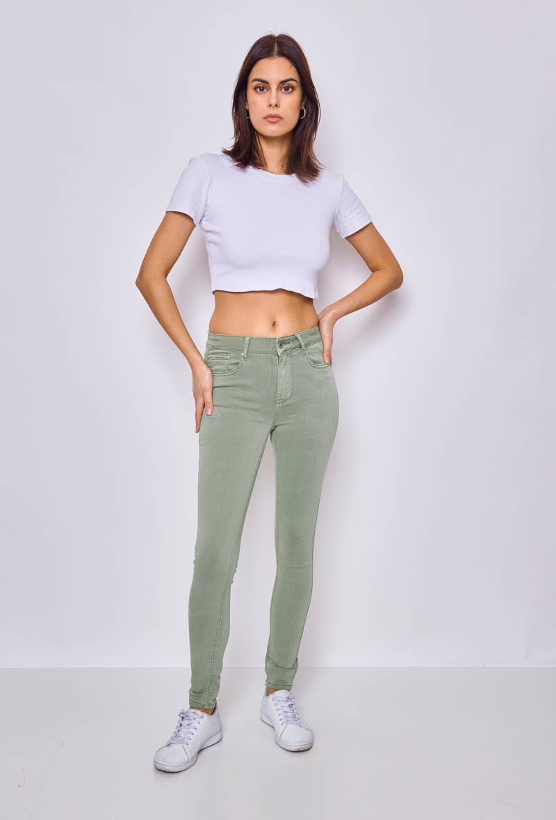 ESTEE BROWN - Wholesale Pants - Women's - Premium Quality Push Up Skinny Pants - C20014