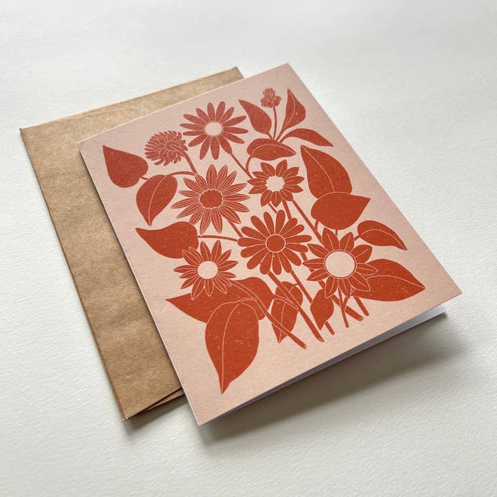 Chelsea Calkins Design - Wholesale Stationery/Notecard Set - Bloom Assorted Floral Card Set - 8 Cards With Envelopes