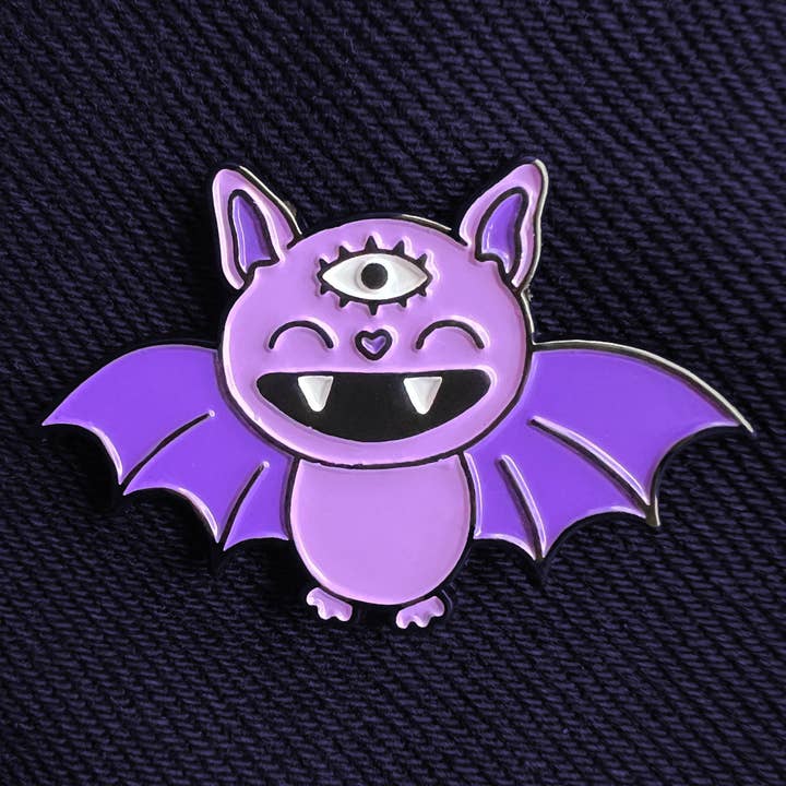 Enamel Pin - Bat for wholesale by Wokeface