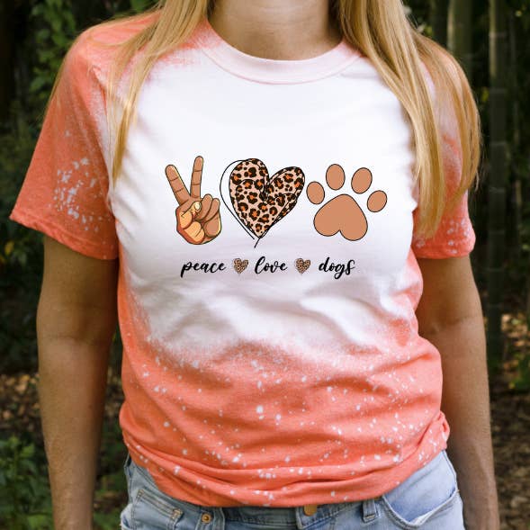 T-shirt graphique blanchi pour femmes, Positive Vibes pour la vente par Crafty Mamas Creationz
