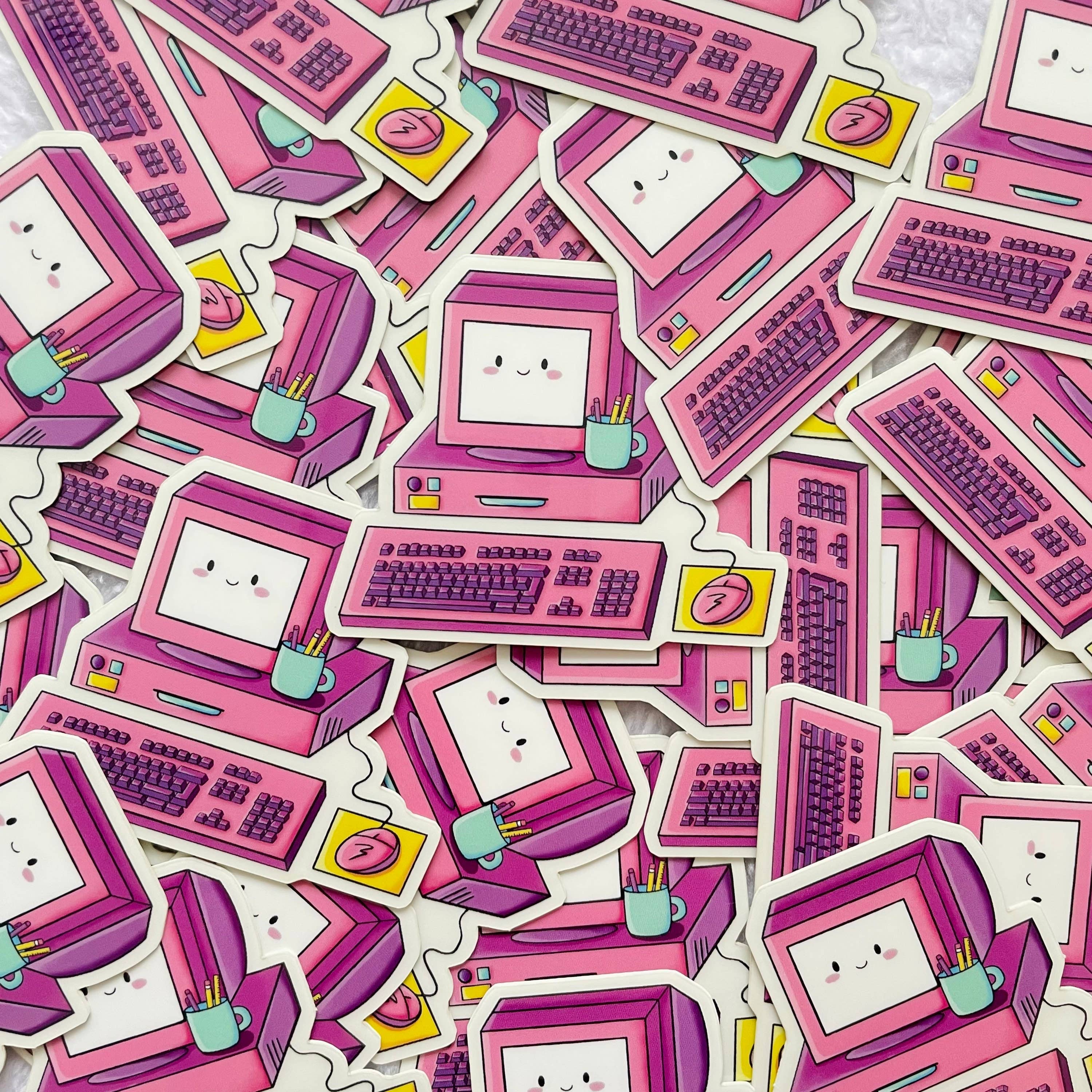 Artsyvushop - Vendita all'ingrosso Adesivo - Adesivo Carino per Laptop che Brilla al Buio2