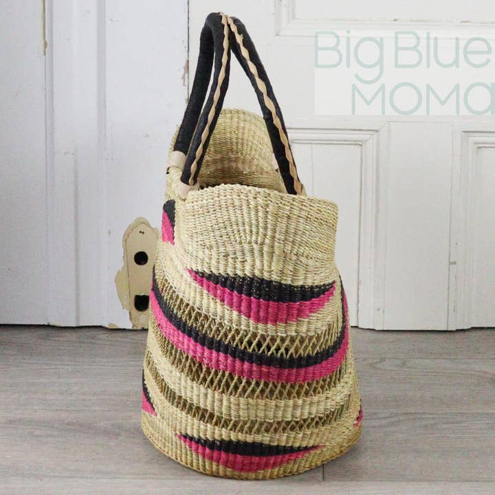 Big Blue Moma - Wholesale Grocery/Shopping Bag - U Shopper Large - Traditional Palette27
