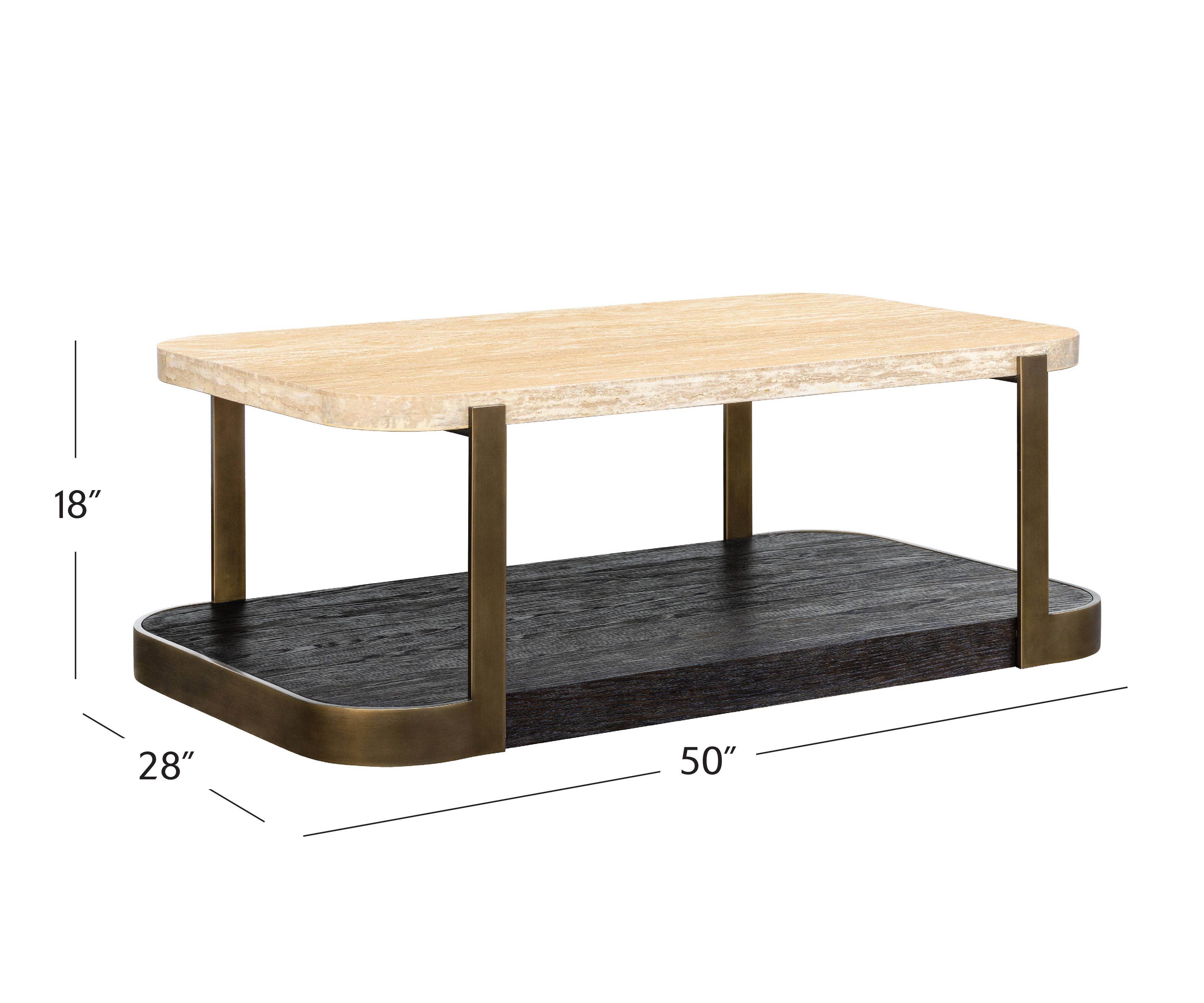 Bassett Mirror Co - Wholesale Coffee Table - Avalon Cocktail Table5