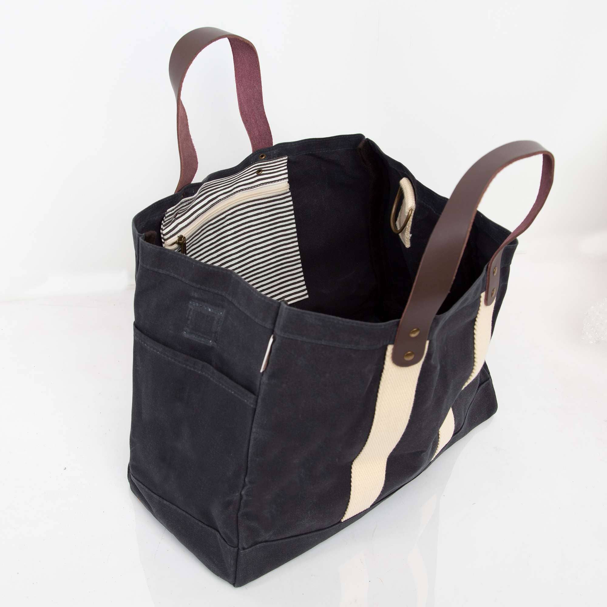 CB STATION - Wholesale Tote Bag - Unisex - Waxed Commute Tote10
