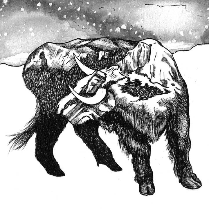 Aziatische Amerikaanse dierenriem - Earth Ox voor wholesale door Jenie Gao Studio LLC