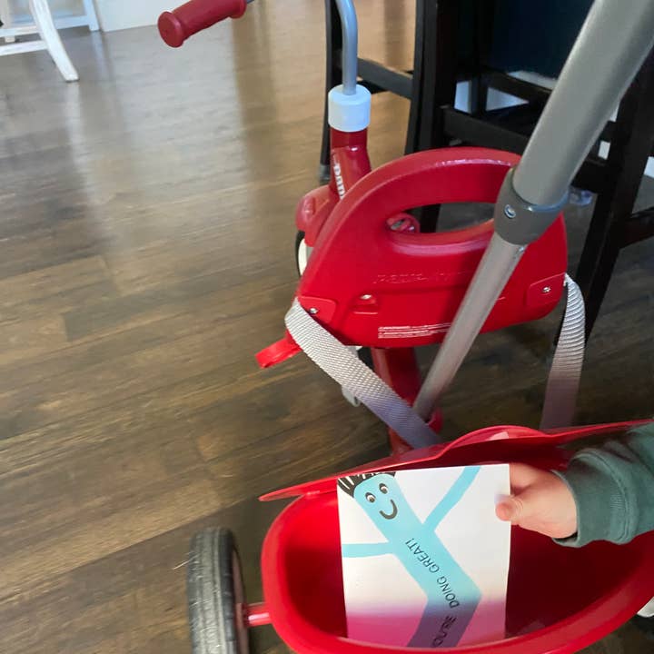 Card & Story - Vendita all'ingrosso Biglietti di incoraggiamento - Carta di incoraggiamento Blue Air Dancer2