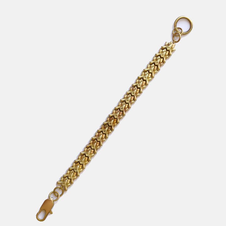 Curated Basics - Wholesale Link & Chain Bracelet - Vertebrate Chain Bracelet1