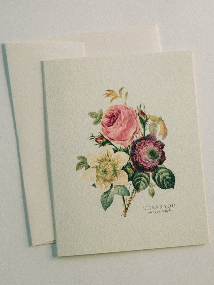 Thank You So Very Much Note Card Pack for wholesale by These Stones