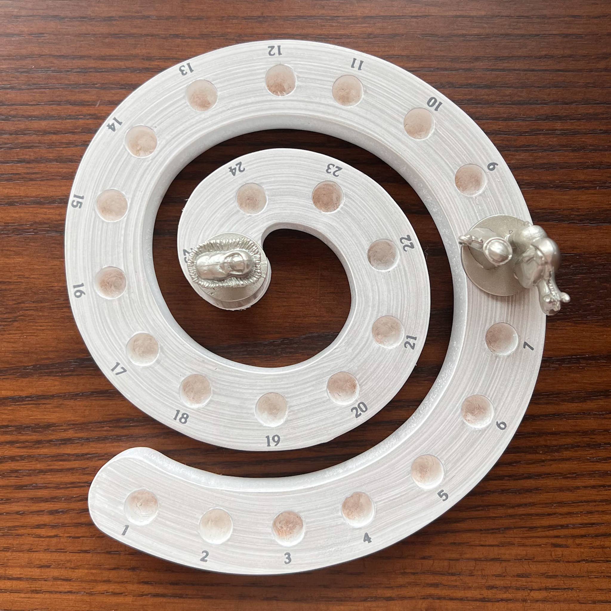 Abbey + CA Gift – wholesale Advent calendar – Spiral Christmas Countdown4