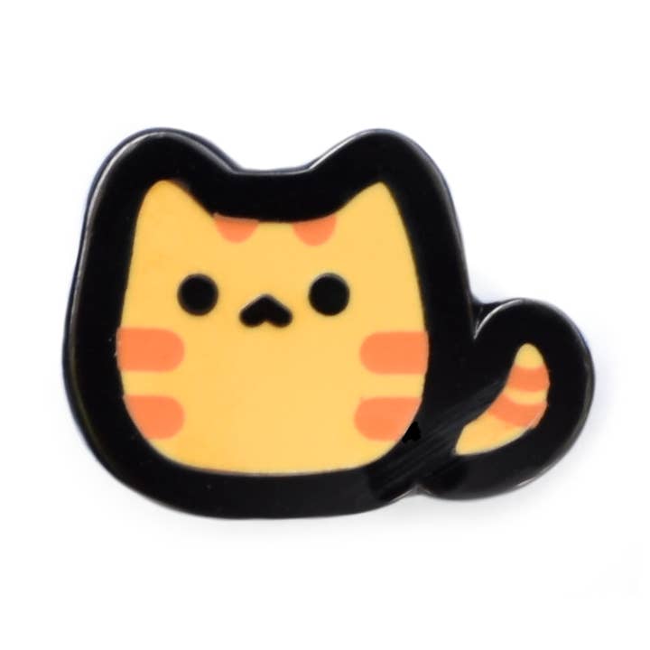 Orange Tabby Cat Mini Pin för wholesale av Tomato Tomago