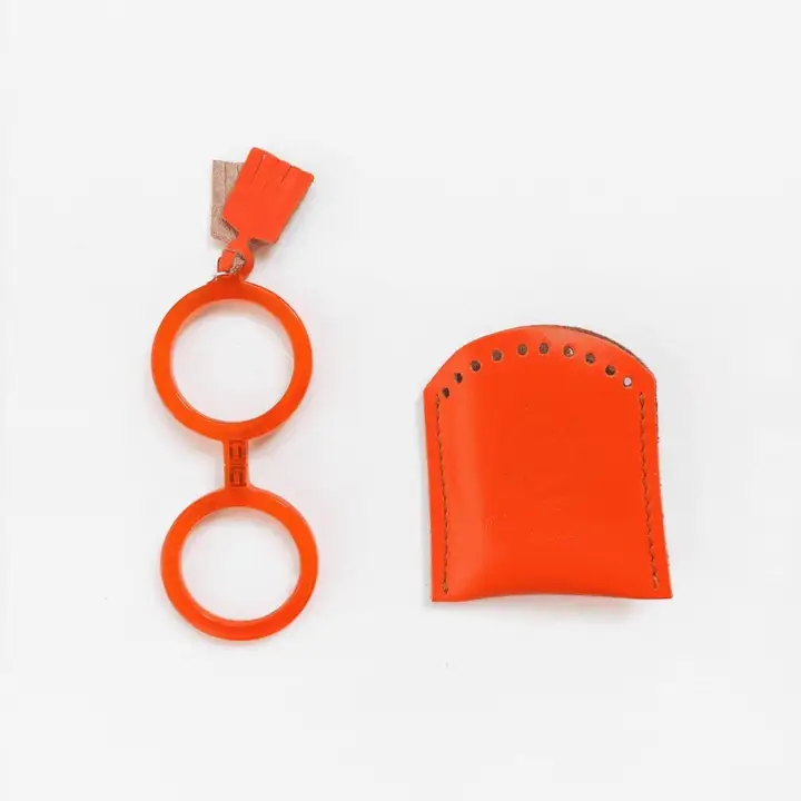 Lunettes orange fluo pour hommes pour la vente par Flippanlook