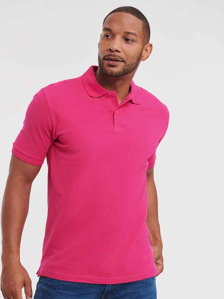 Pierre Francis - Vendita all'ingrosso Polo - Uomo - Russell - Polo classica in piqué di cotone