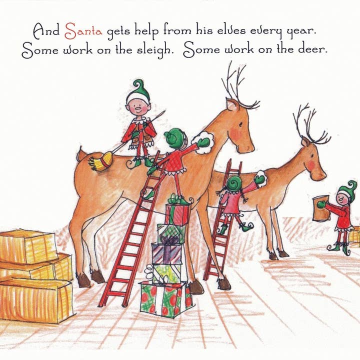 Lula Bell Cards and Gifts - Wholesale Preschool Book (3-5) - Christmas Book - Elmer the Elf2