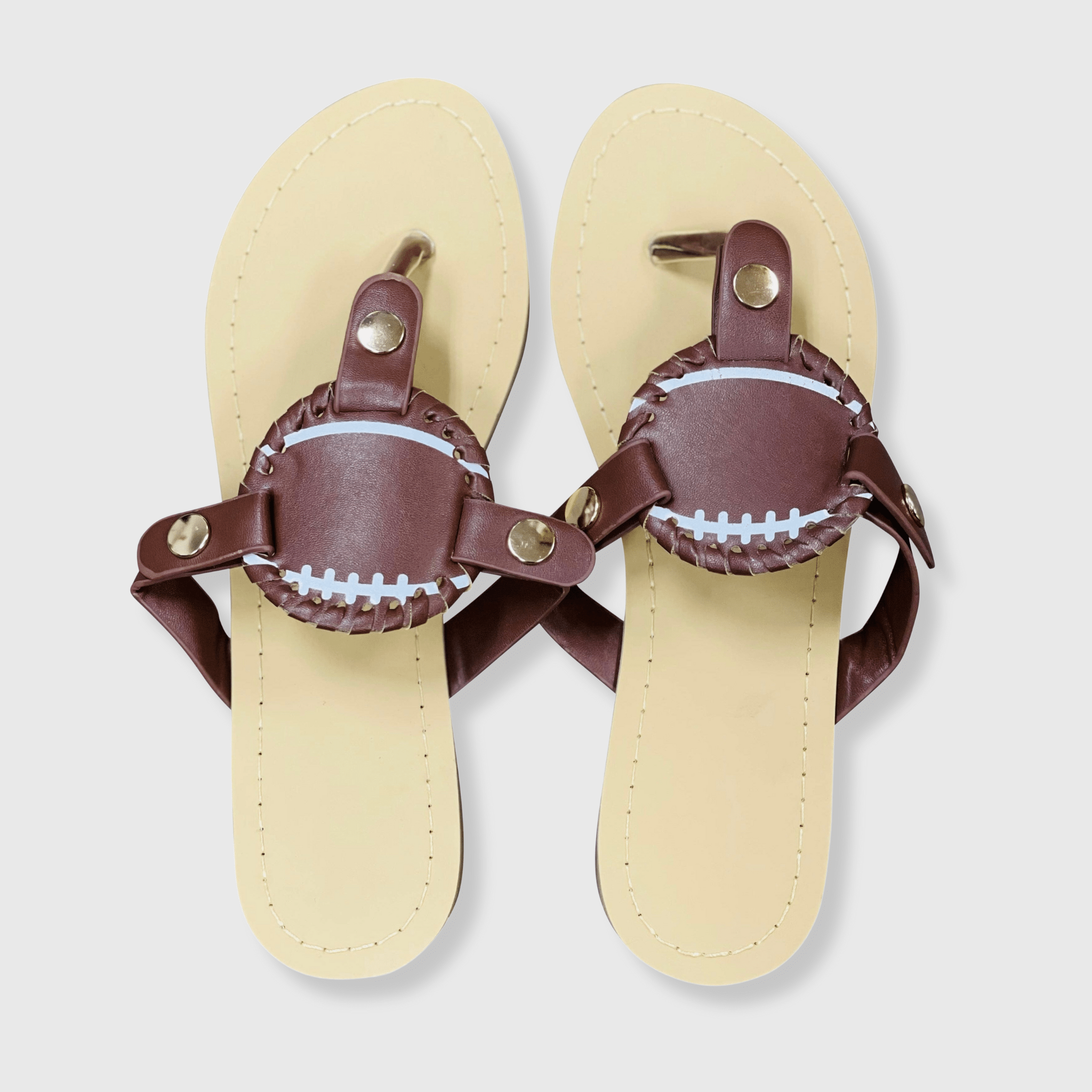 ILTEX Apparel - Wholesale Sandals - Women's - Sandals Women Football Flip Flops1