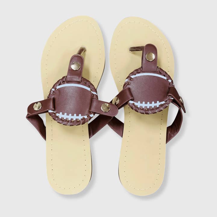 ILTEX Apparel - Wholesale Sandals - Women's - Sandals Women Football Flip Flops1
